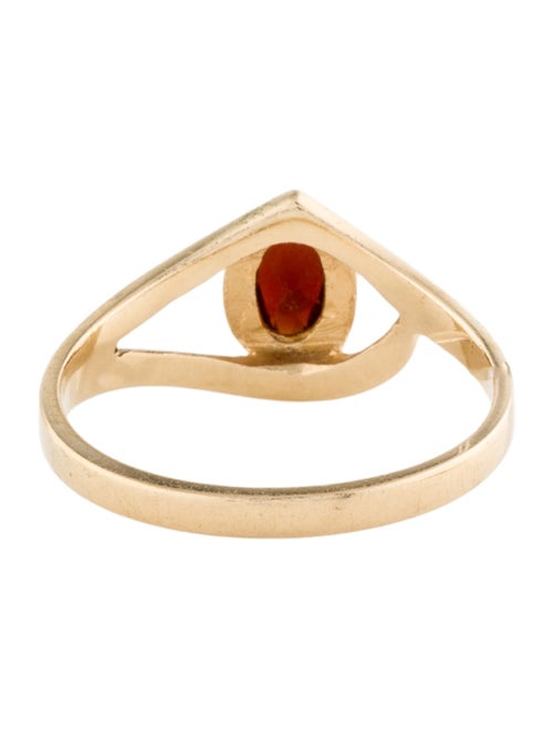Ring 14K Garnet Cocktail Ring