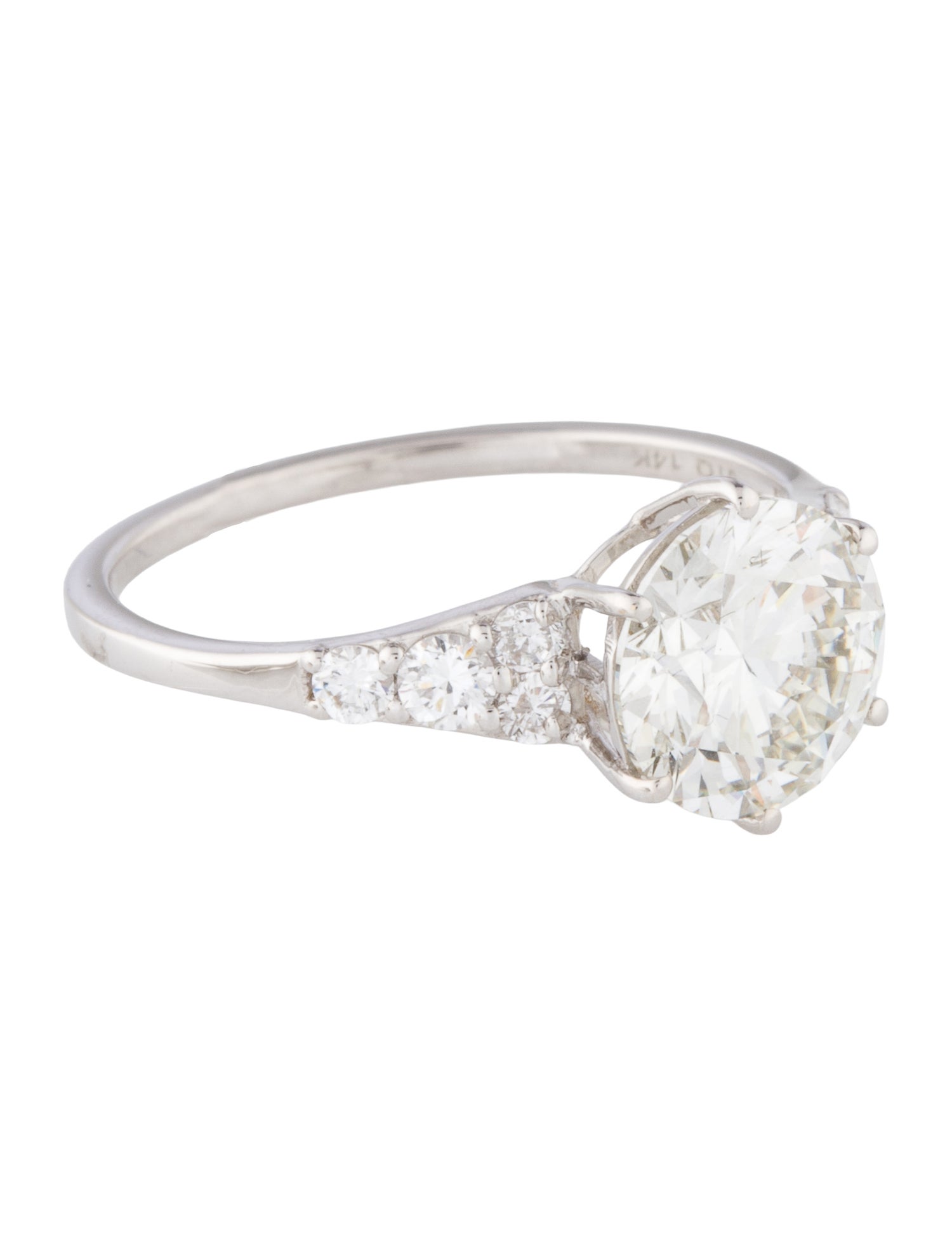 Ring 2.10ct Lab-Grown Diamond Engagement Ring