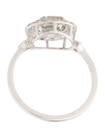 Ring 14K 2.02ctw Lab-Grown Diamond Cocktail Halo Pendant Necklace