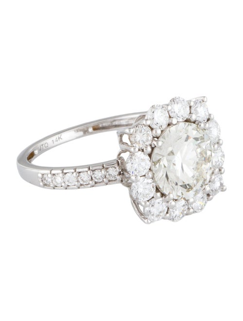 Ring 14K 3.18ctw Lab-Grown Diamond Cocktail Ring