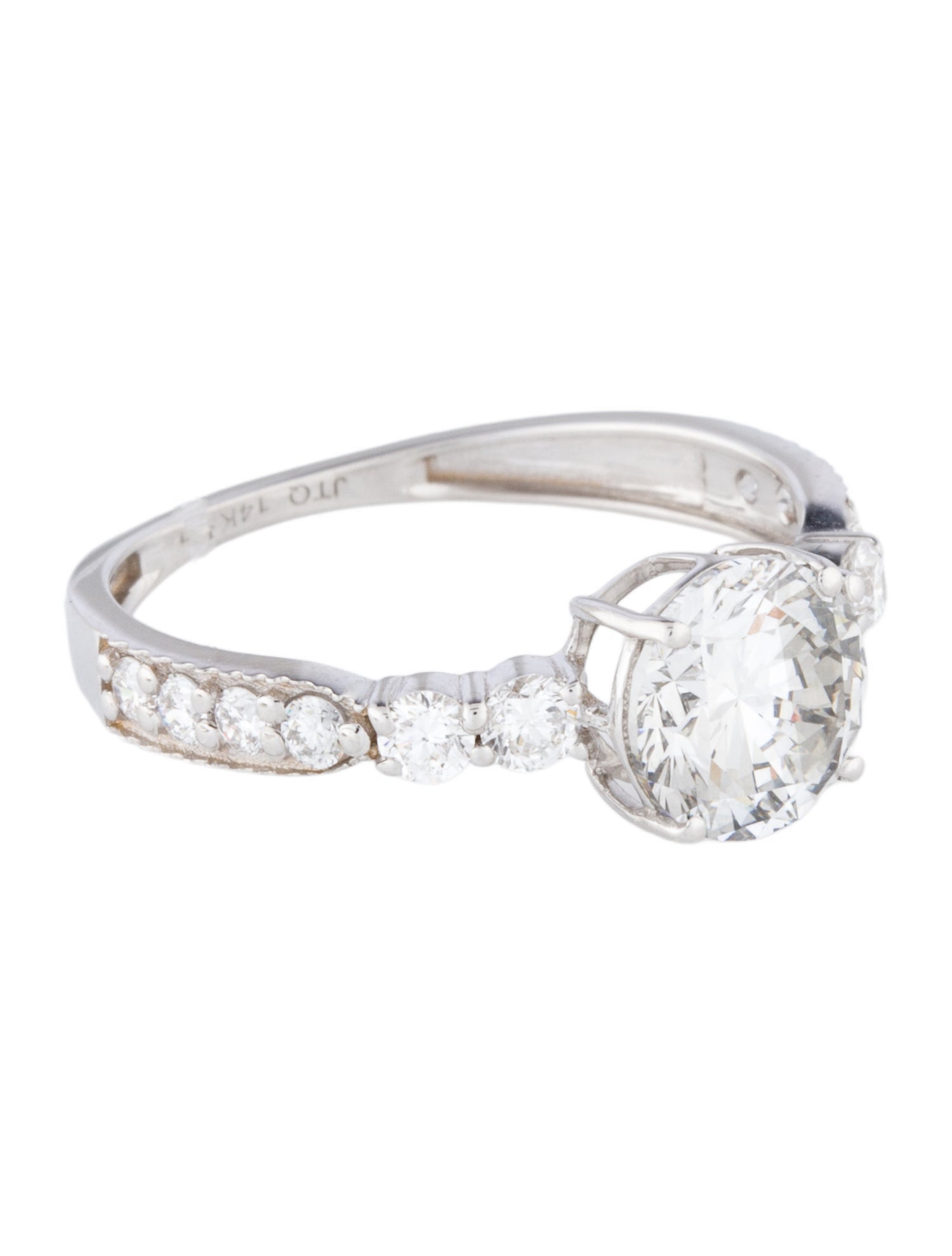 Ring 1.55ct Lab-Grown Diamond Engagement Ring