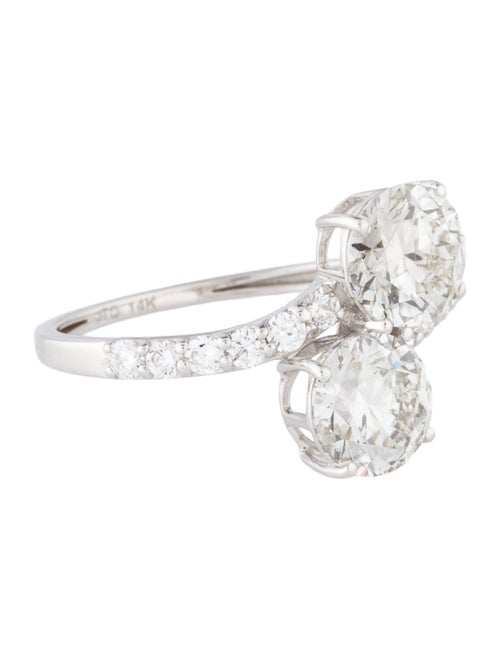 Ring 14K 2.52ct Lab-Grown Diamond Bypass Ring