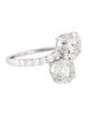 Ring 14K 2.52ct Lab-Grown Diamond Bypass Ring