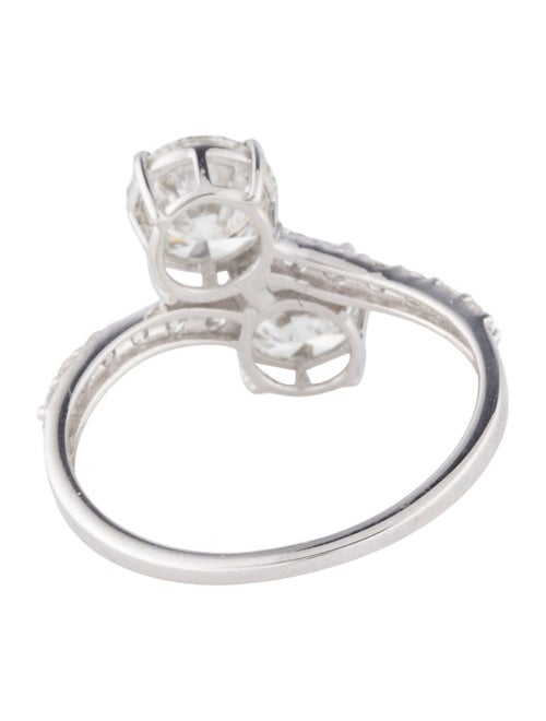 Ring 14K 2.52ct Lab-Grown Diamond Bypass Ring