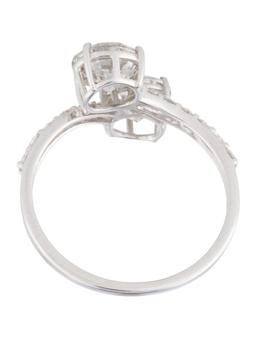 Ring 14K 2.52ct Lab-Grown Diamond Bypass Ring