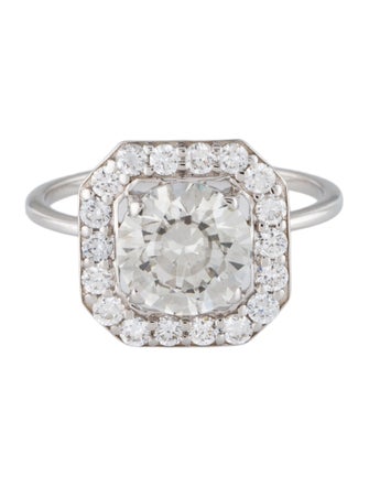 Ring 14K 2.12ct Lab-Grown Diamond Engagement Ring