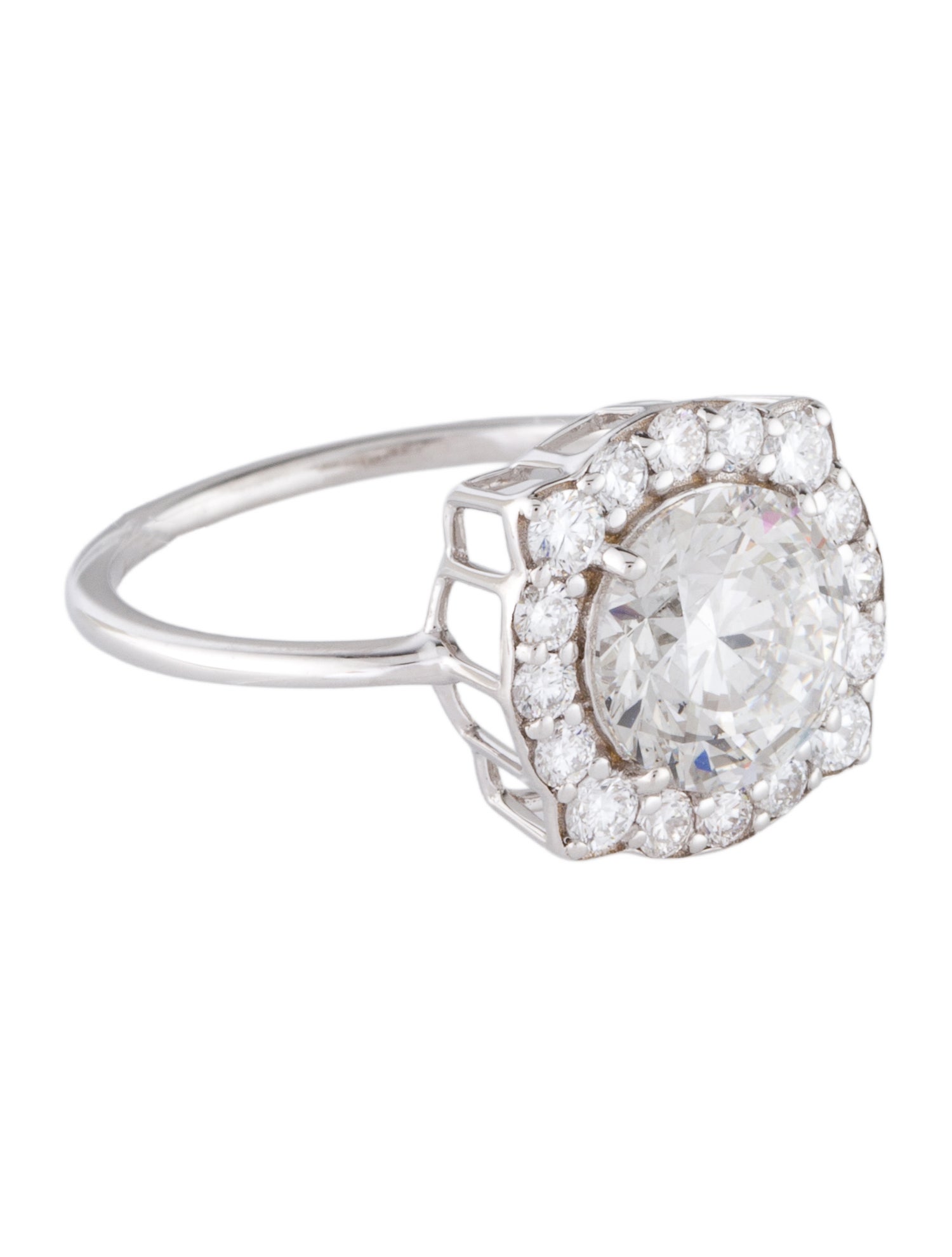Ring 2.05ct Lab-Grown Diamond Engagement