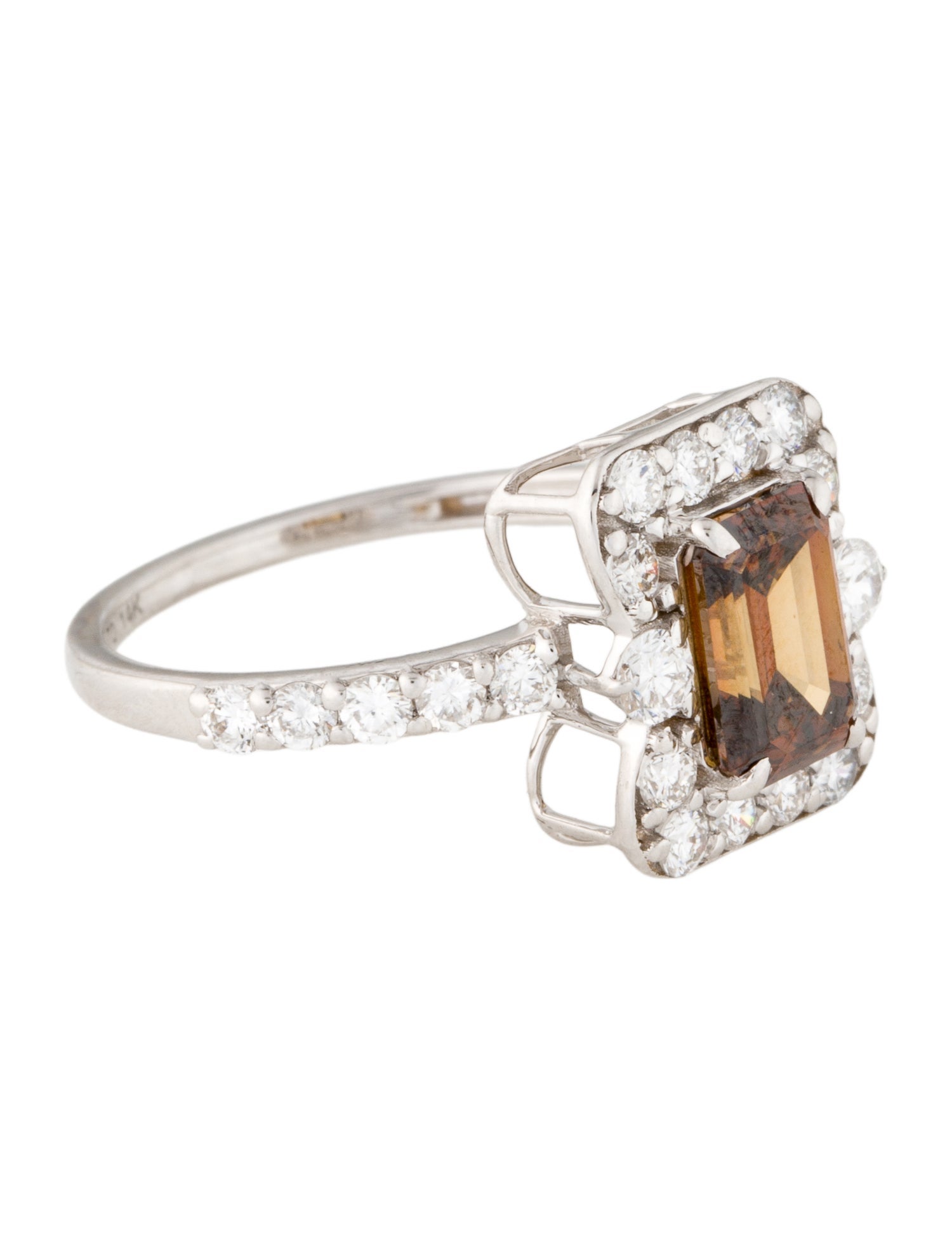 Ring 14K 1.50ct Lab-Grown Diamond Cocktail Ring