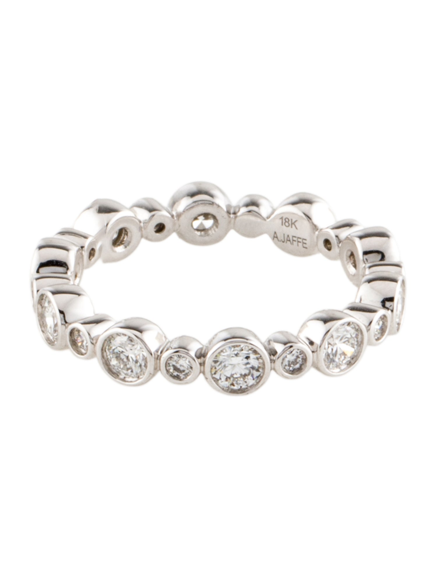 Ring A. Jaffe 18K 1.25ctw Diamond Metropolitan Eternity Band
