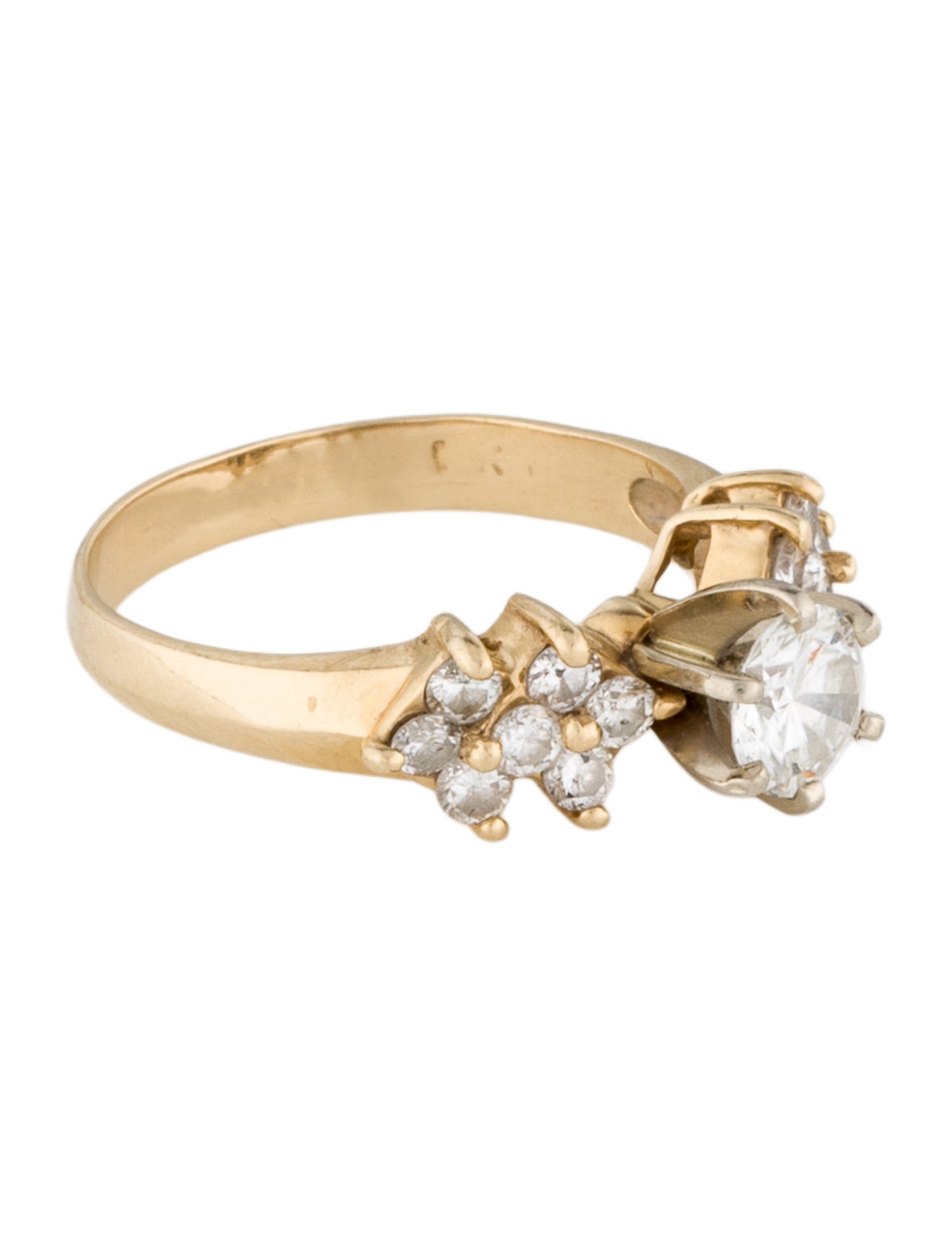 Ring 14K 1.02ctw Diamond Engagement