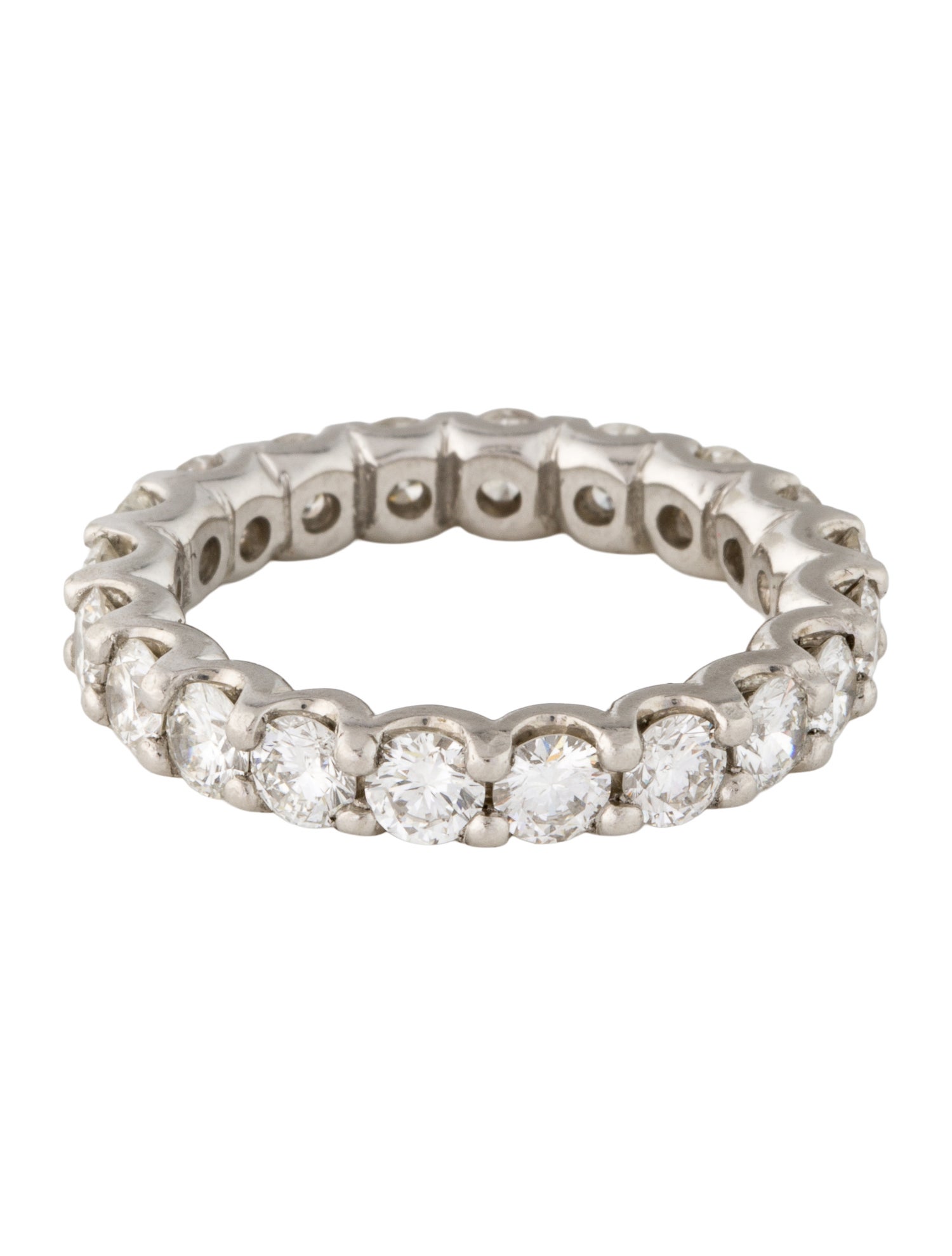 Ring Platinum 2.60ctw Diamond Eternity Band