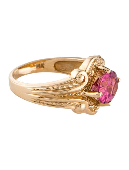 Ring 14K 2.00ct Tourmaline Cocktail Ring