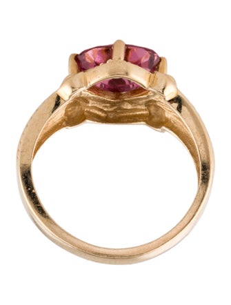 Ring 14K 2.00ct Tourmaline Cocktail Ring