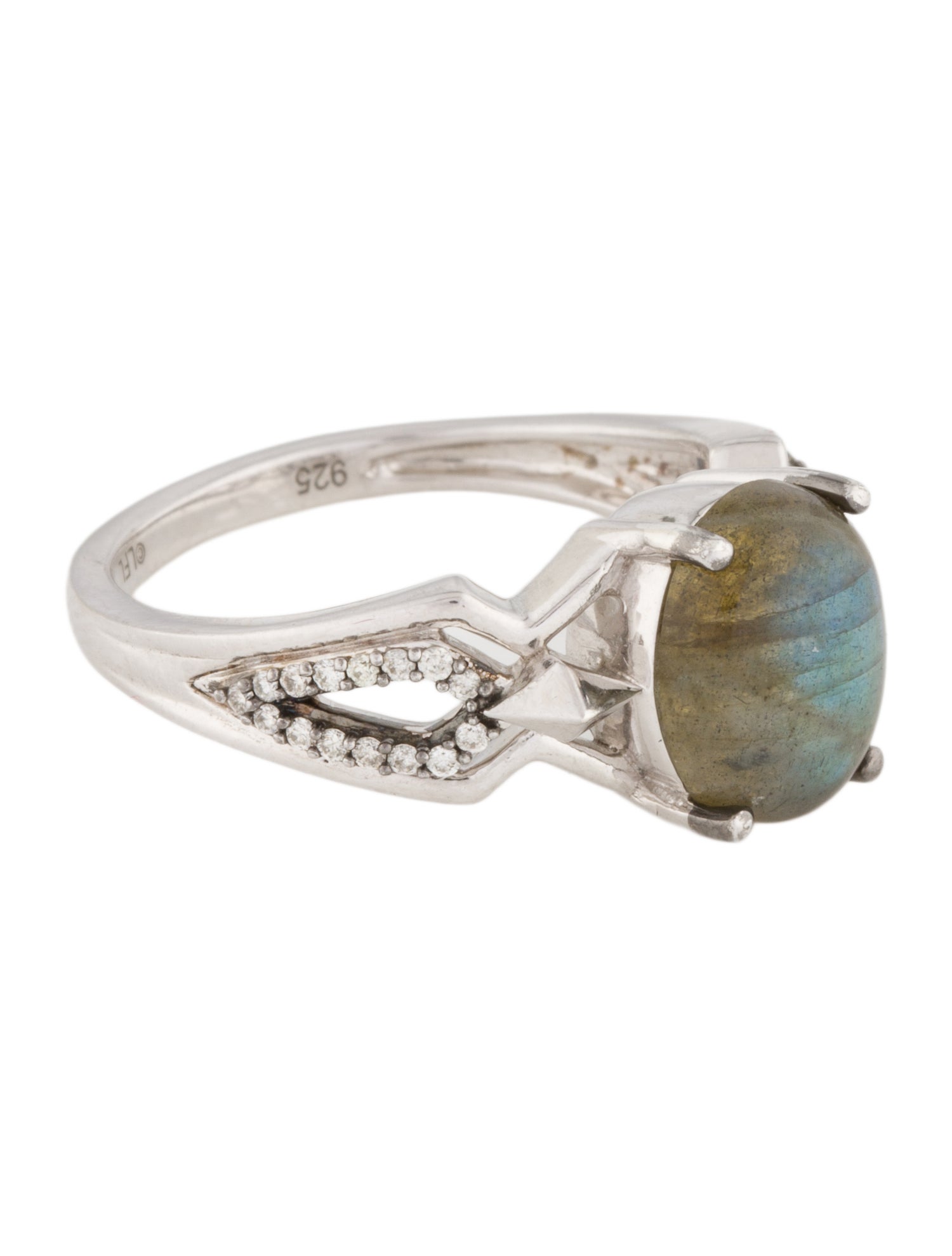 Ring Star Wars Fine Jewelry Labradorite & Diamond Cocktail Ring