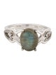 Ring Star Wars Fine Jewelry Labradorite & Diamond Cocktail Ring