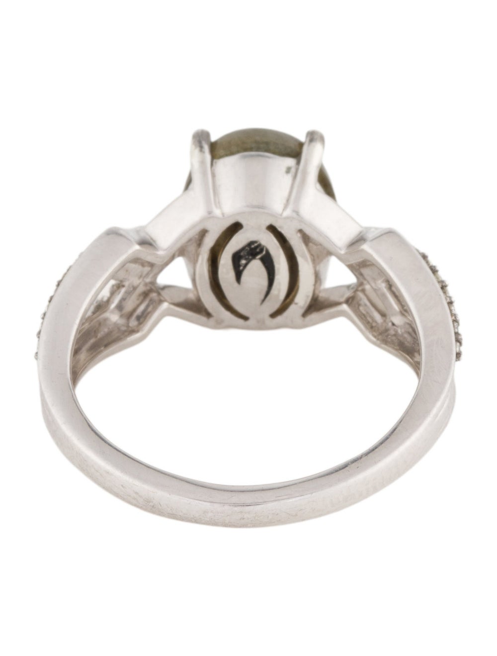 Ring Sterling Silver Featuring Oval Labradorite C… - image 4