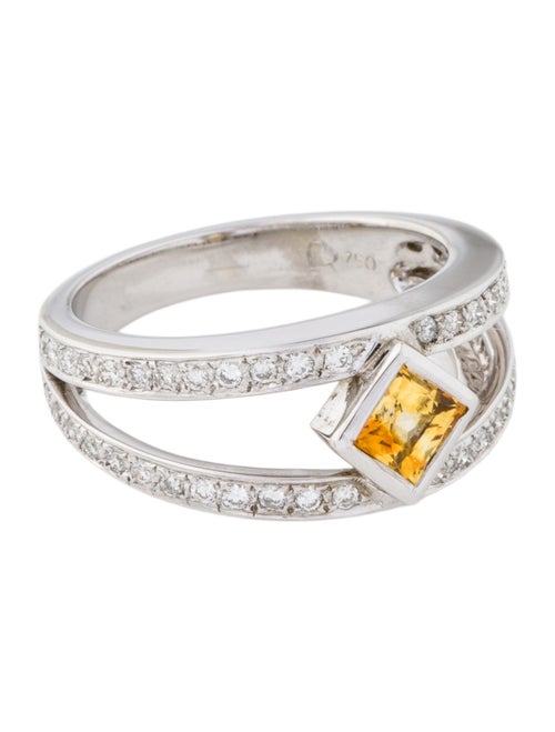 Ring 18K Sapphire & Diamond Ring