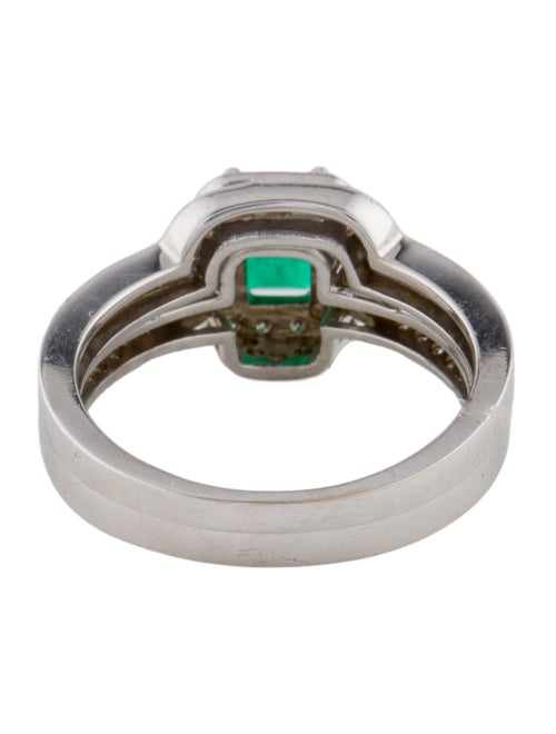 Ring 14K Emerald & Diamond Ring Set