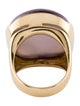 Ring Eva Nueva 18K Mother of Pearl & Amethyst Doublet Babol Ring