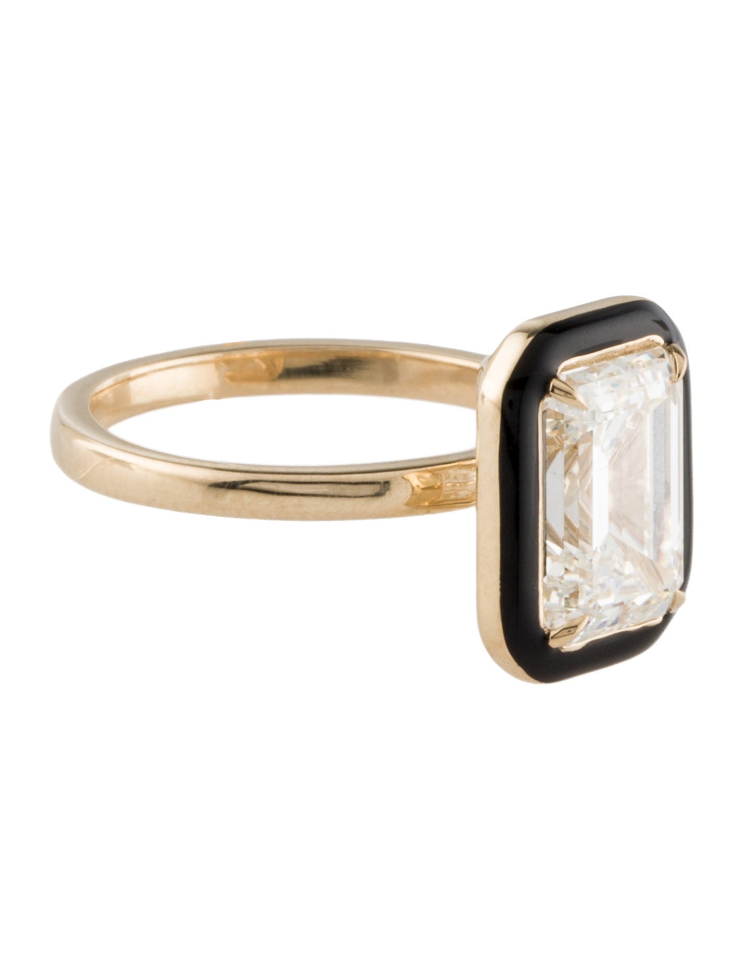 Ring 3.79ct Lab-Grown Diamond Engagement