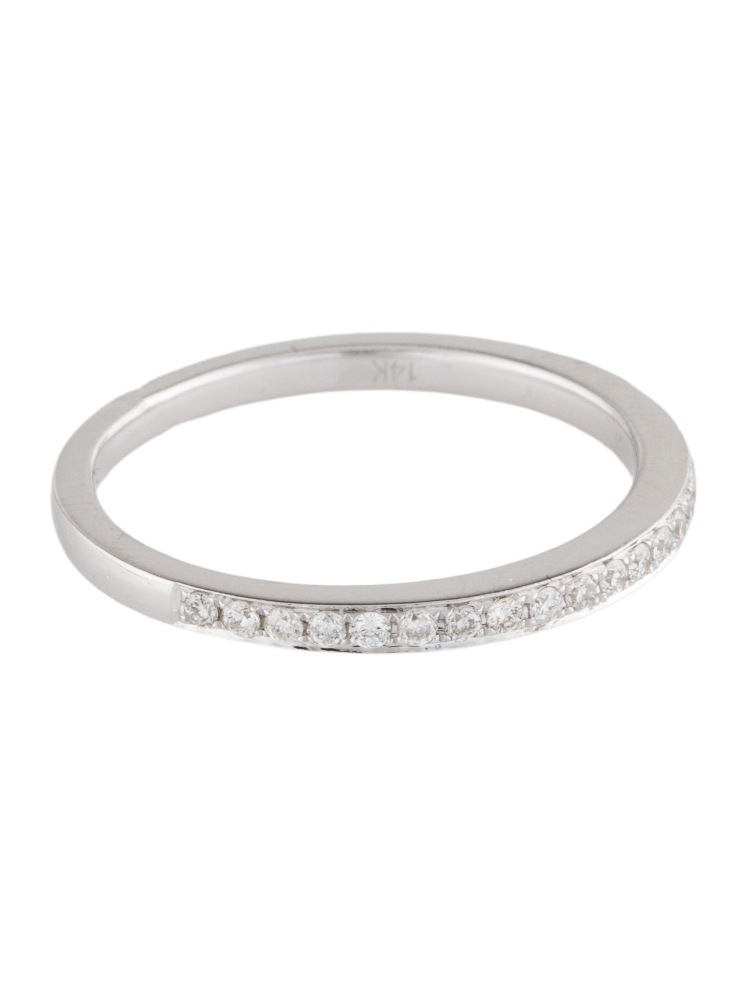Ring 14K Diamond Half Eternity Band