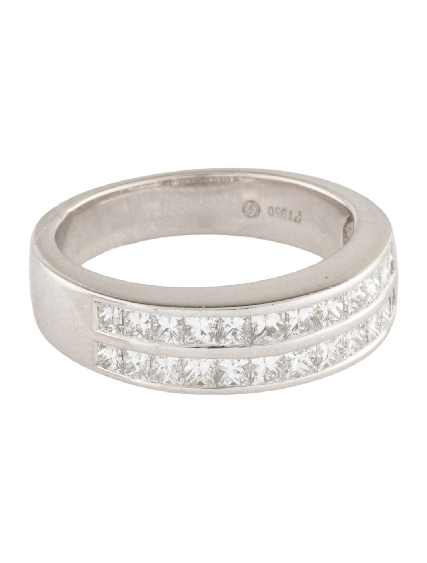 Ring Platinum Diamond Band