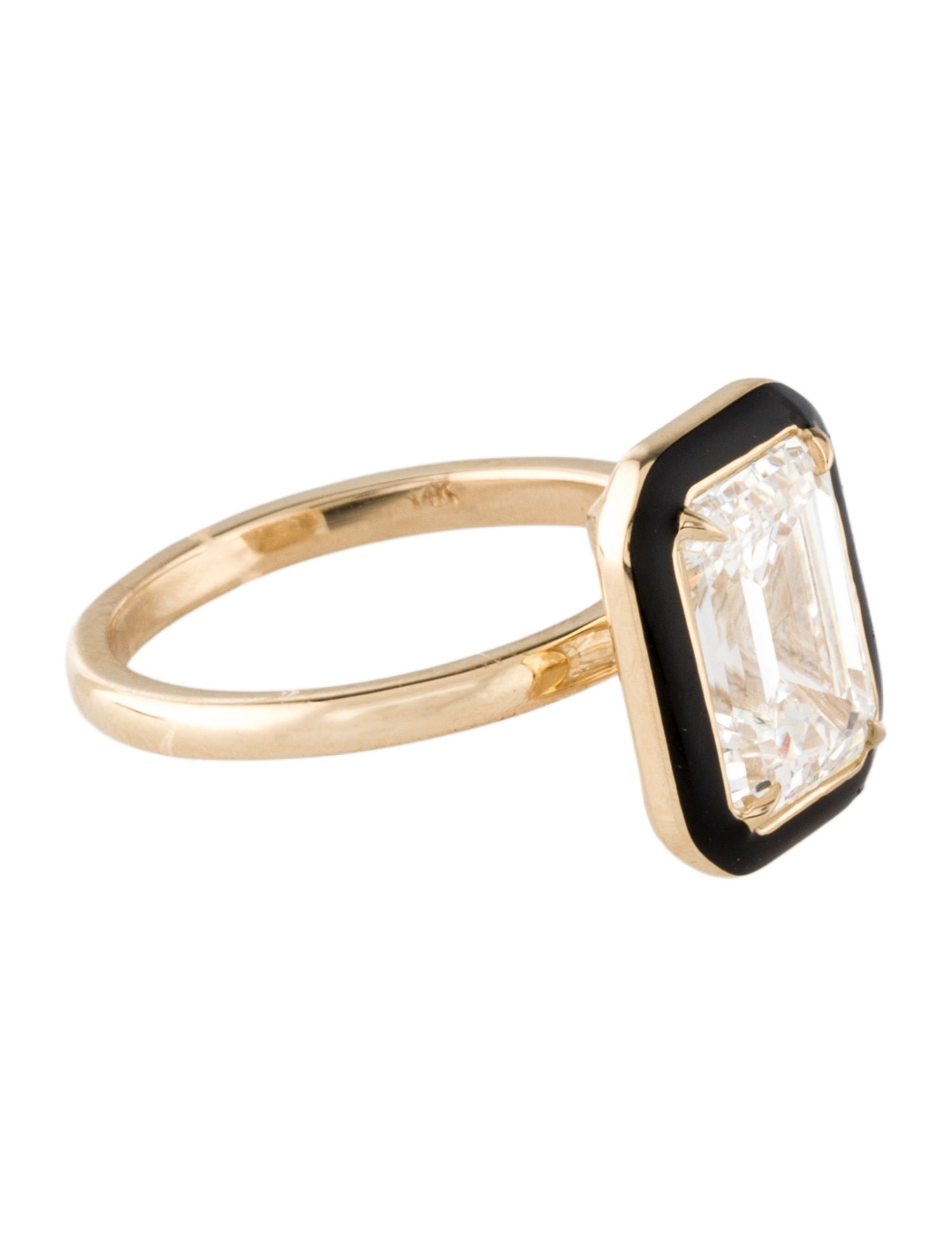 Ring 3.84ct Lab-Grown Diamond Engagement