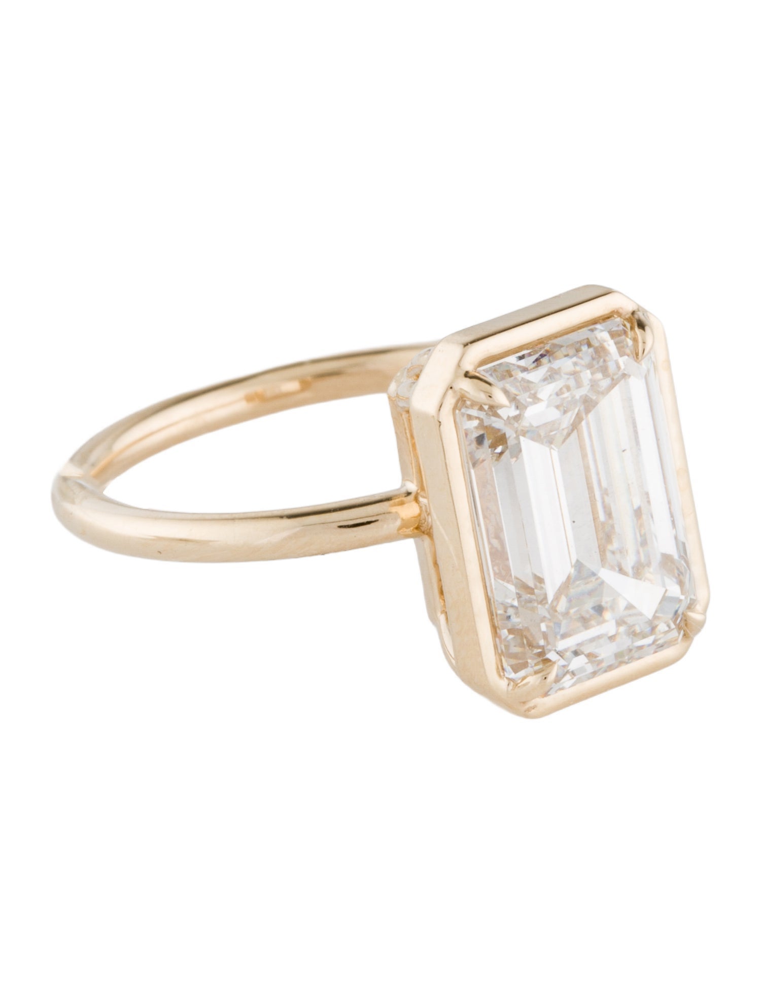 Ring 5.65ct Lab-Grown Diamond Solitaire Engagement Ring