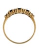 Ring  14K Sapphire & Diamond Band Ring