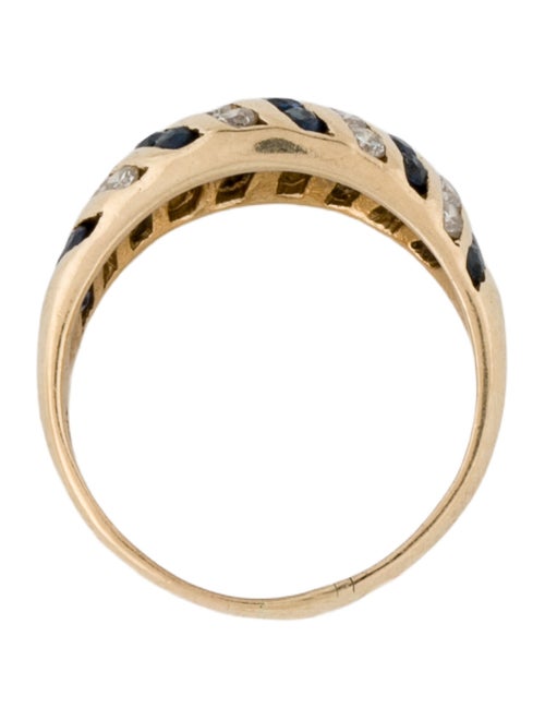 Ring 14K Sapphire & Diamond Ring