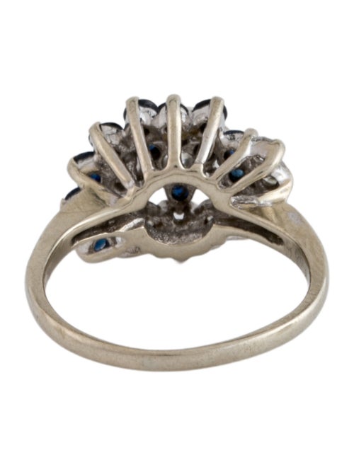 Ring 14K Sapphire & Diamond