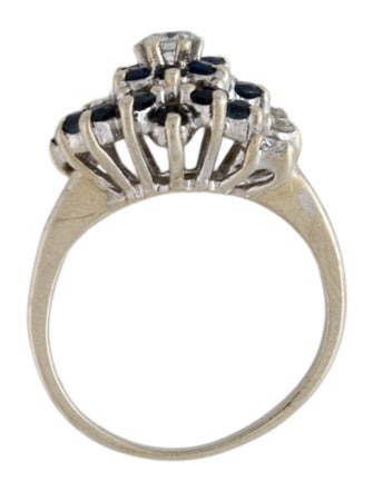 Ring 14K Sapphire & Diamond