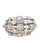 Ring Platinum 2.20ctw Diamond Pavé Multi-Row Band