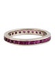 Ring 14K 1.12ctw Ruby Band Ring