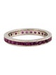 Ring 14K 1.12ctw Ruby Band Ring
