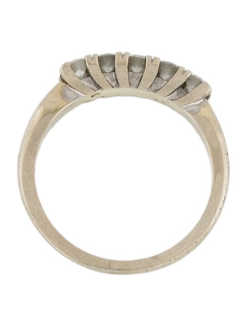 Ring 14K Diamond Five Stone Band