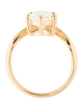 Ring 18K 3.19ct Lab-Grown Diamond Cocktail Ring