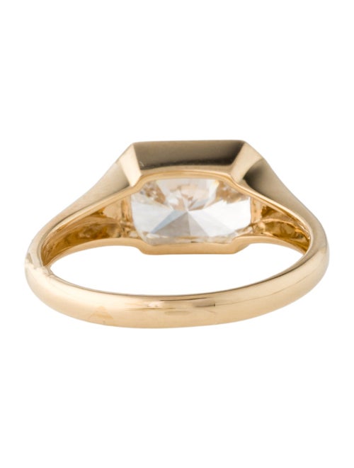 Ring 18K 2.03ct Lab-Grown Diamond Signet Ring