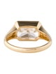 Ring 18K 3.11ct Lab-Grown Diamond Signet Ring