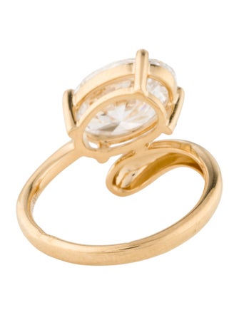 Ring 18K 3.30ct Lab-Grown Diamond Cocktail Ring