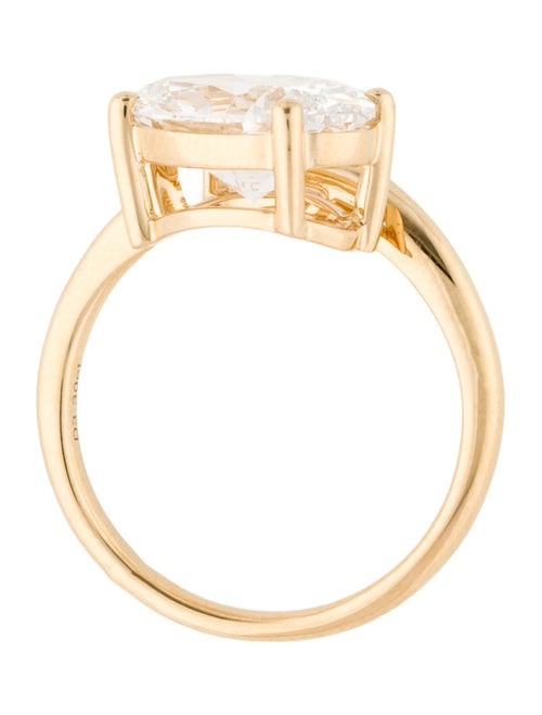 Ring 18K 3.30ct Lab-Grown Diamond Cocktail Ring