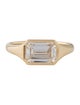 Ring 18K 2.00ct Lab-Grown Diamond Signet Ring