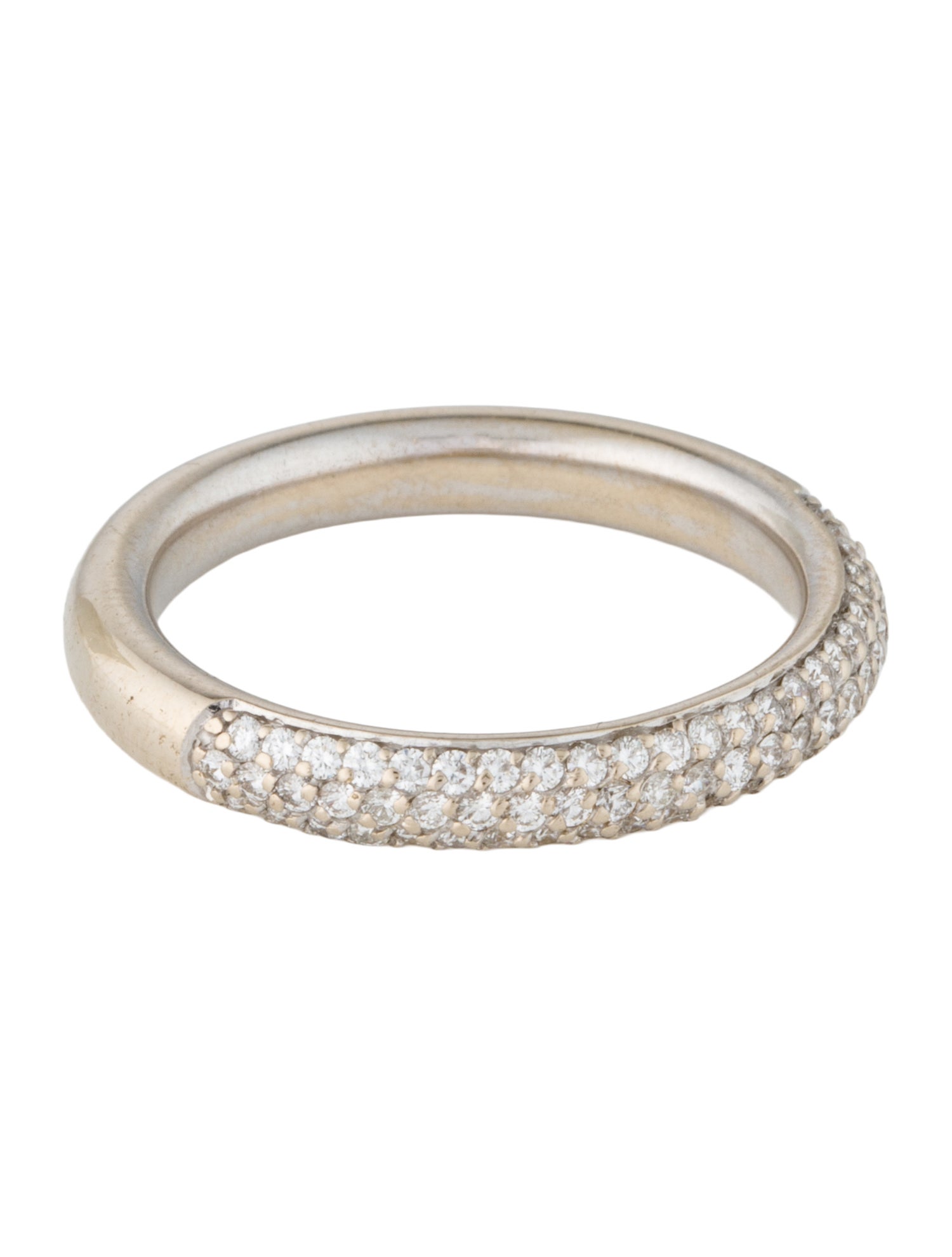 Ring 18K Diamond Pavé Band
