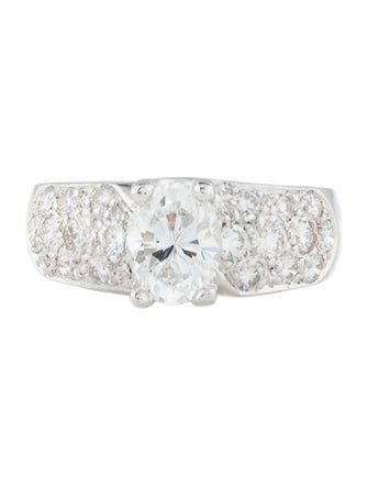 Ring Platinum 1.17ct Diamond Engagement Ring