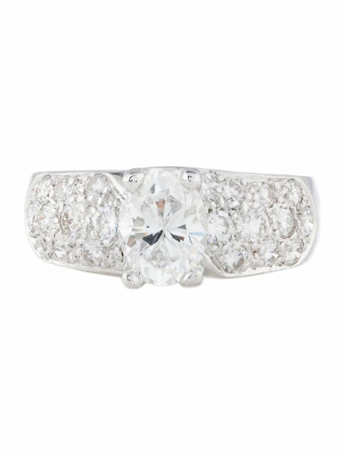 Ring Platinum 1.17ct Diamond Engagement Ring