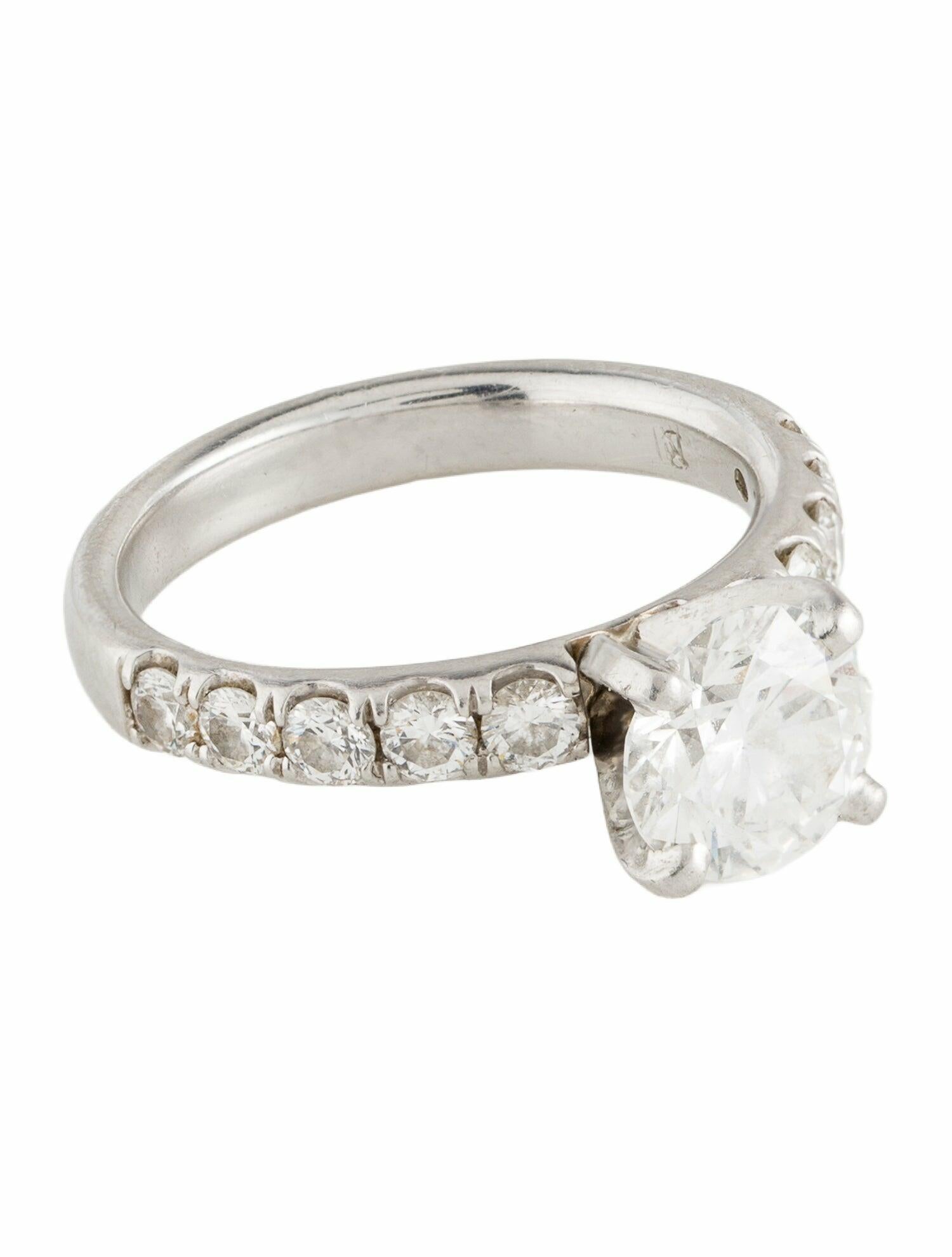 Ring Platinum 1.57ct Engagement