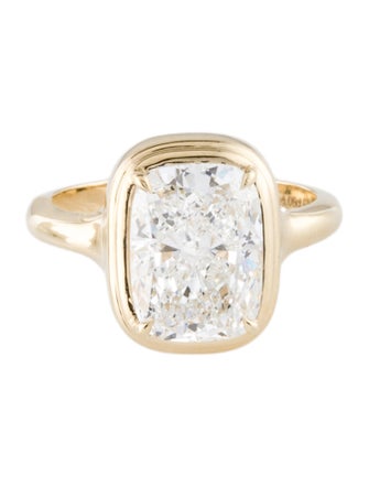 Ring 14K 4.06ct Lab-Grown Diamond Cocktail Ring