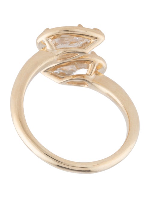 Ring 14K 2.19ctw Lab-Grown Diamond Bypass Ring