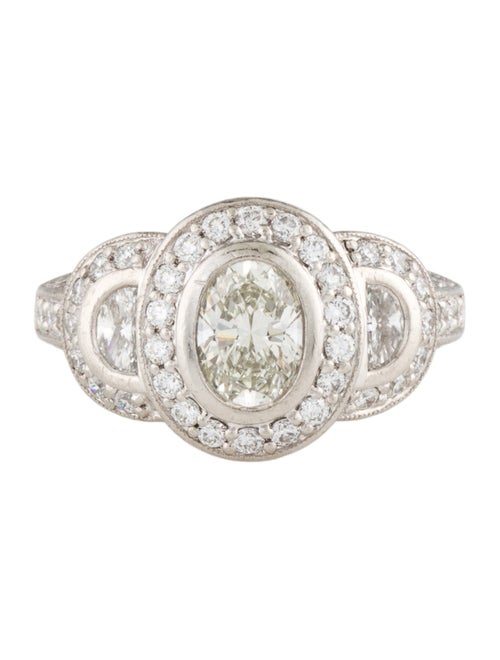 Ring Platinum 1.02ct Diamond Engagement Ring