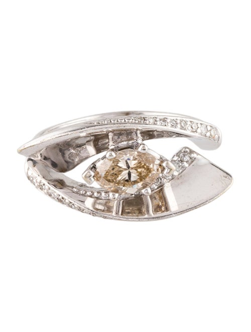 Ring 10K Diamond Cocktail Ring